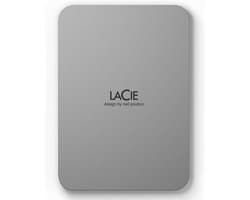 LaCie Mobile Drive (2022) - Externe Harde Schijf - 2 TB - Zilver