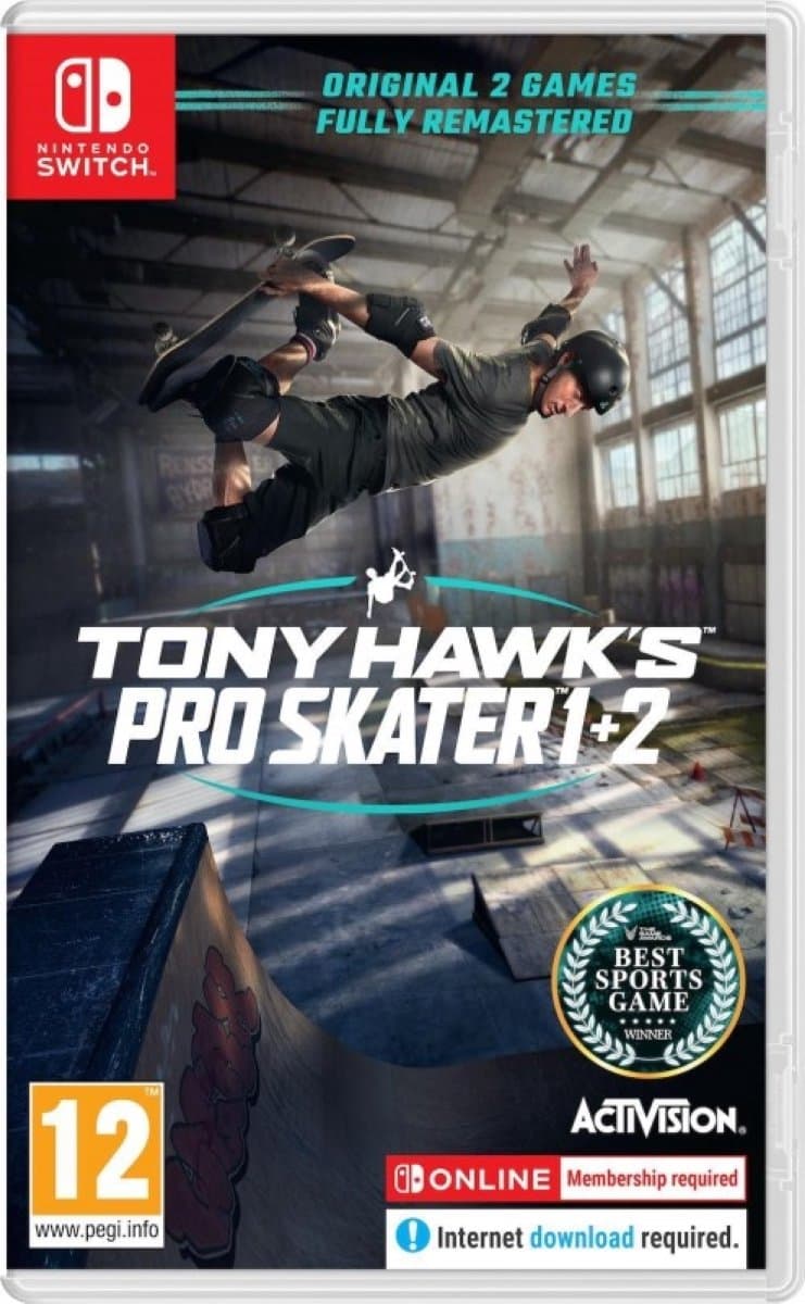 Tony Hawk's Pro Skater 1+2 - Nintendo Switch — afbeelding 1