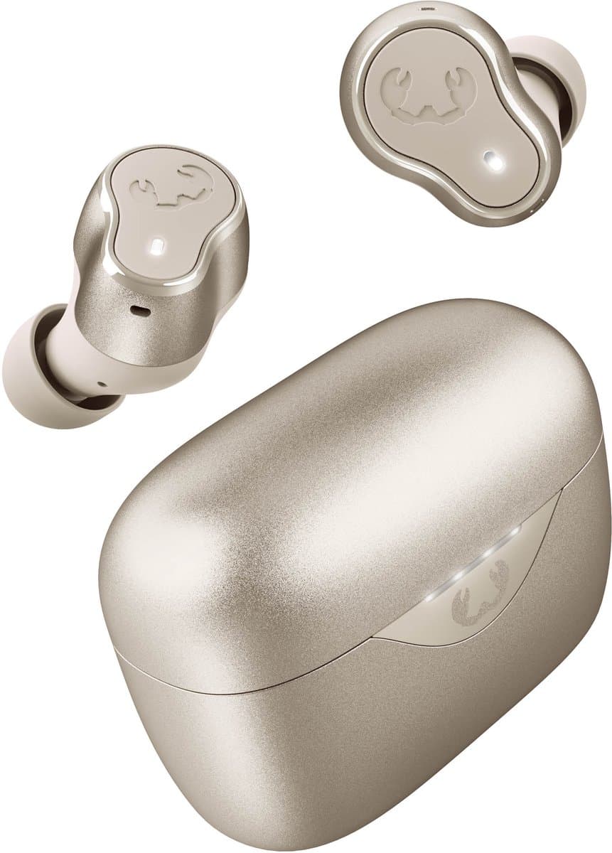 Fresh 'n Rebel Twins Elite 2 - Krachtige Bluetooth Oordopjes met Hybride Actieve Noise Cancelling - 47 uur Speeltijd - Multipoint verbinding - Draadloos en Waterdicht (IPX4) (Silky Sand) — afbeelding 1