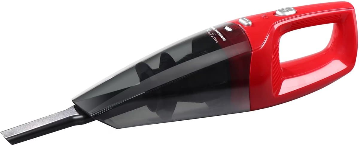Heinner Handstofzuiger – 45 W – Zuigkracht 2,3 kPa – Nat & Droog – Gebruiksduur >20 min – Stofreservoir 550 ml – Wandhouder – Rood — afbeelding 1