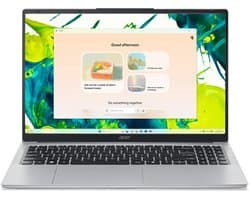 Acer Aspire AL15-54P-59FR - Light Silver - Laptop - 15 inch - Core Ultra 5 - 16GB - 1TB SSD - Zilver