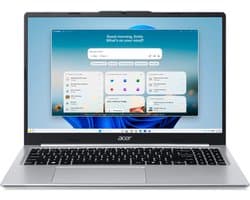 Acer Aspire Lite AL15-46P-R5ST AMD Ryzen™ 3 5400U Laptop 39,6 cm (15.6") Full HD 8 GB DDR4-SDRAM 512 GB SSD Wi-Fi 6 (802.11ax) Windows 11 Pro Zilver