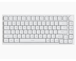 Ajazz AK820 – Mechanisch Toetsenbord 75% – Bedraad USB-C Gaming Keyboard – Hot Swap – Compact QWERTY – 82 Keys – Wit