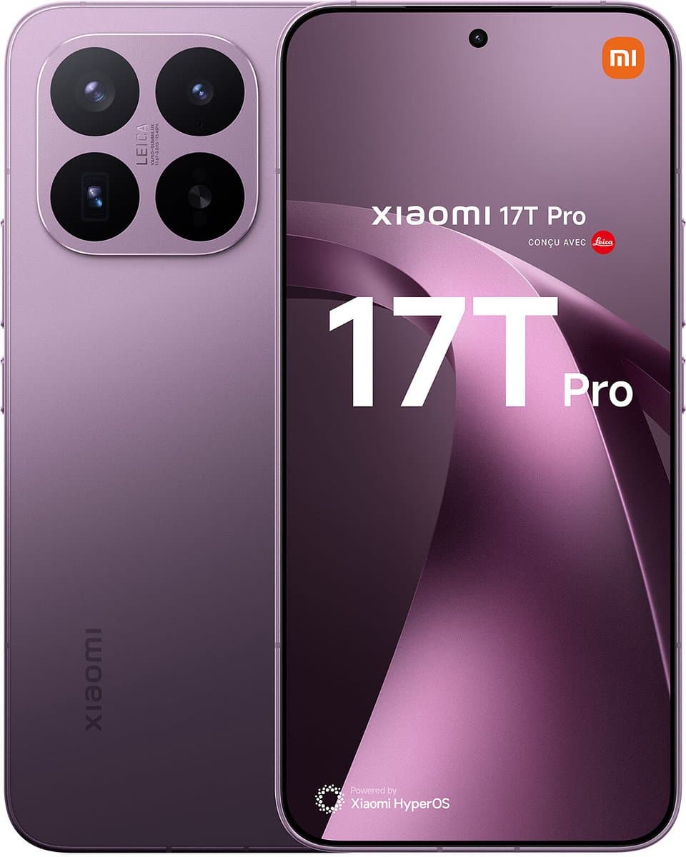 Xiaomi 17T Pro - 512GB - 12GB RAM - Paars - Leica 50MP Camera — afbeelding 1