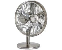 Casafan Airos Eco Classic TV tafelventilator 35 cm - Extra stil door DC-motor - Oscillatie - Timer