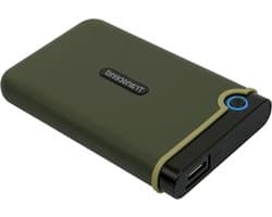 Externe Harde Schijf - Portable Opslag - Bestanden Opslaan - Militaire Schokbestendigheid - 2TB - Groen
