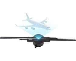 3D-hologram-ventilator, hologram-projector, 16,5 inch, 2000 x 224, wifi-3D-projector, 4 blades reclamedisplay voor reclame in de winkel, voor zakelijke borden, bar, Halloween