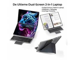 Beelink DS20 Dual-Screen Laptop Intel N150 16GB RAM 1TB SSD Windows 11