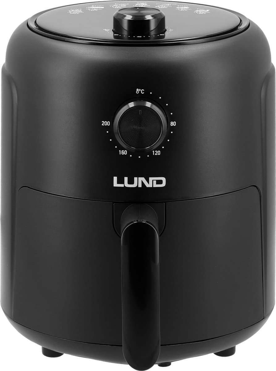 AIR FRYER 1000W 2.6L Zwart — afbeelding 1