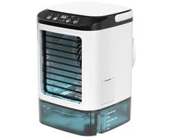 Archi Draagbare Mini Aircooler – Airco - Dubbele Verneveling – 900 ml Watertank – 3 Snelheden – USB – Stille Luchtbevochtiger