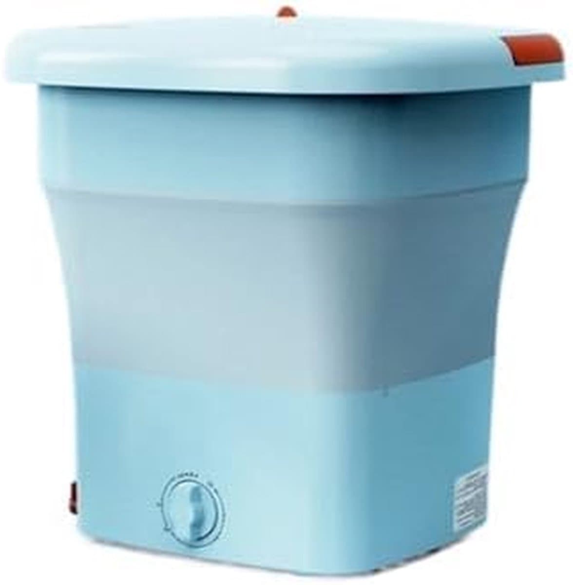 Opvouwbare Vaatwasser - Compacte Reiniger - Afwassen Gemak - Installatievrij Ontwerp - 385x385x405 mm - Wit — afbeelding 1