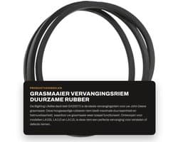 Deck Belt - Hoogwaardige Rubber - Vervangingsaccessoire - Geschikt voor John Deere LA105/LA110/LA115 - Lengte 223 cm - Schokbestendig en Duurzaam - Maaiertouw