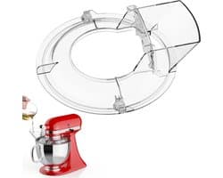 Thijox - Roestvrijstalen Deeghaak voor Kitchen Aid Blender K45DH - Kneedhaak voor KitchenAid 4.3/4.7/4.8 L - Vaatwasmachinebestendig Deegopzetstuk voo
