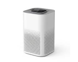 Lougeo Luchtreiniger - HEPA 13 + Koolstoffilter - CADR 250 m³/u - Vermindert stof en pollen - 3 standen + slaapstand + automatische stand - Luchtkwaliteitsindicator