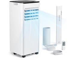 Mobiele Airco - Verplaatsbare Koeler - Ruimte Koelen - Fluisterstil Werken - 25 m² - Wit