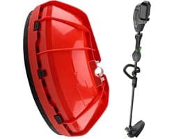 Onkruidbeschermingsdeken - Gazonmaaier Guard - Maaitaken Uitvoeren - Robuust Nylon Materiaal - Groot - Zwart