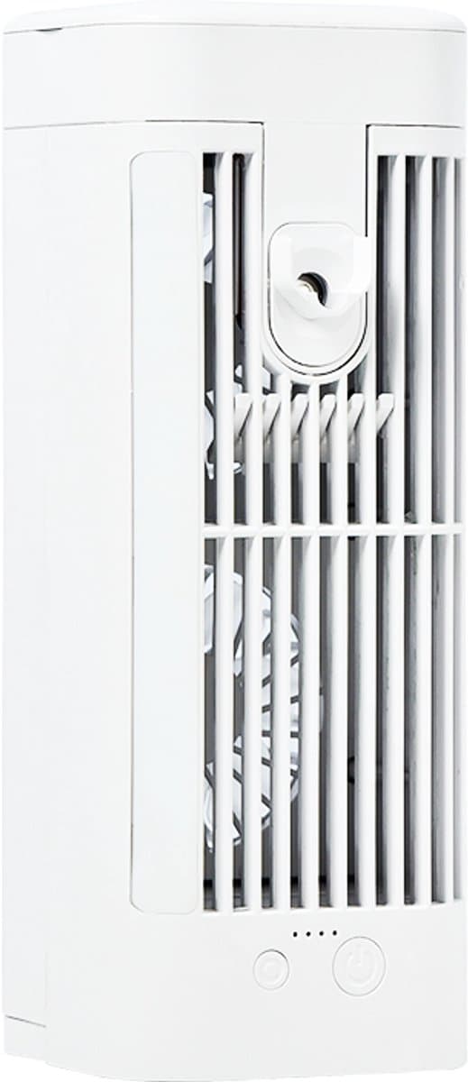 Draagbare Aircooler - Mobiele Persoonlijke Luchtkoeler met Water/Ijs - Met LED - verlichting - Geluidsarm - Oplaadbaar - 3600mAh Accu - Compact Formaat - 3 Standen — afbeelding 1