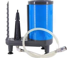 Glazen spoelmachine - Beker reiniger - Snel glazen wassen - Niet-elektrische bediening - 32x37cm - Blauw