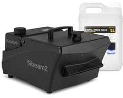 Rookmachine low fog - BeamZ ICE1400 - Met 5L vloeistof - Voor bruiloften, events en DJ’s - 1400W