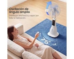 Wentinkmo homcom vernevelingsventilator - ventilator - Voor thuis en kantoor