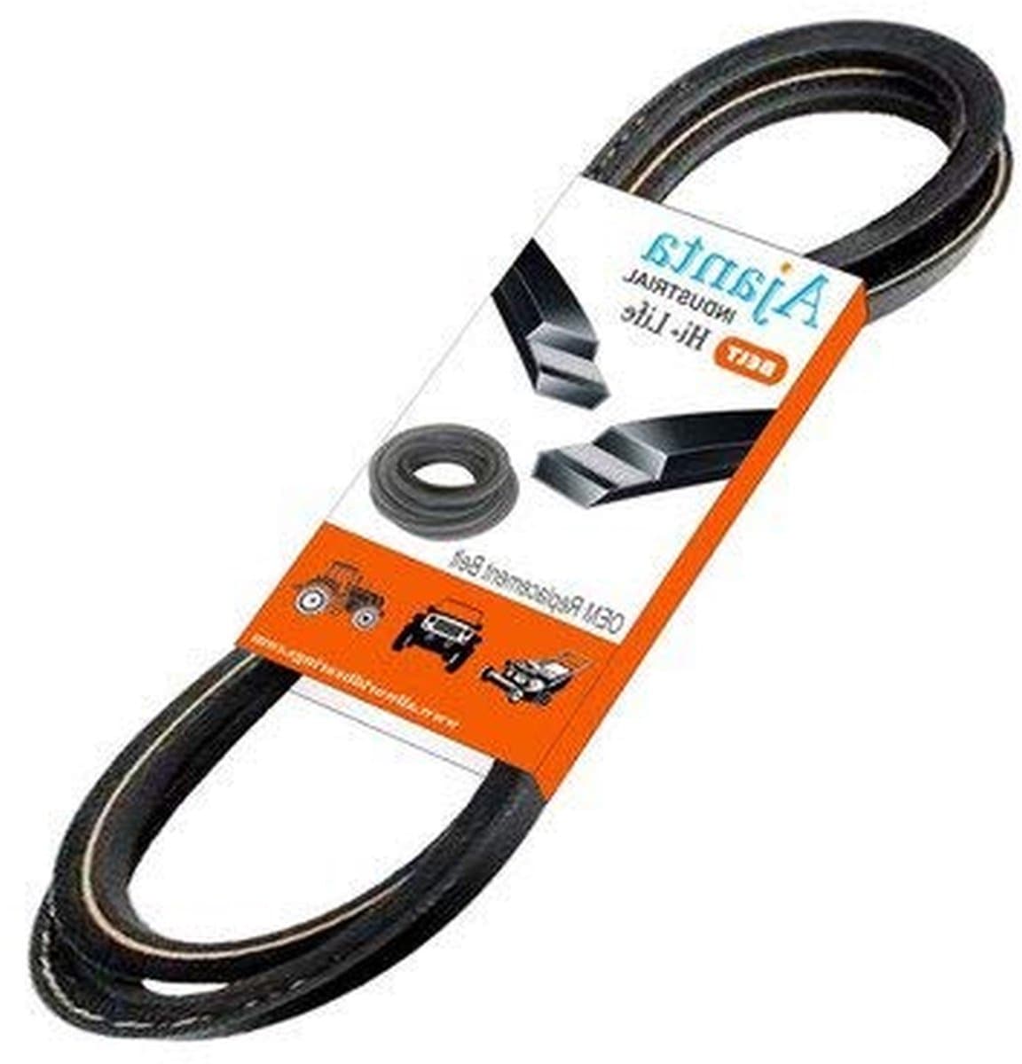 Vervangende Grasmaaier Riem - Aangedreven Riem - Gazon Onderhoud - Hitte en Slijtvast - 20955 x 127 cm - Zwart — afbeelding 1