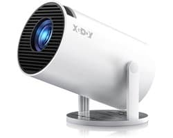 Draagbare mini-videoprojector - Wifi 6 - 4K 1080P ondersteuning - Ideaal voor thuisbioscoop - ShopVlot