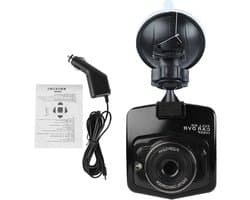 Dashcam Auto - Autocamera Rijrecorder - Veilig Rijden - Nachtzicht en HDR - 2.4 inch display - Zwart