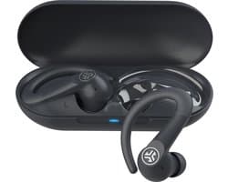 JLab Go Sport ANC Draadloze Sport Oordopjes - Active Noise Cancelling Oortjes Draadloos - 35 uur Batterij - Bluetooth - IP55 Zweetbestendig - In Ear - Hardlopen - Zwart