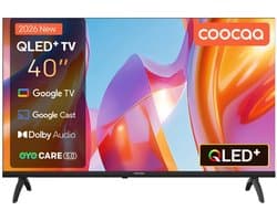 Innovastore Qled Smart TV - TV - Google Smart TV - Qled TV - Dolby Audio - QLED+ - HDR10 - Eyecare TV - Bluetooth 5.1 - 40inch