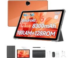 Blackview ZENO5 Tablet - 32GB RAM - 128GB ROM- 8300mAh- Android 16 - Oranje