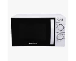 Magnetron met Grill 20 Liter RVS 5 Niveaus Ontdooifunctie Timer 700W