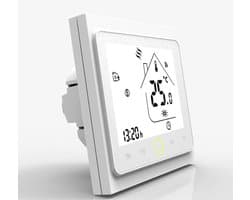 Slimme WiFi Klokthermostaat voor Elektrische Vloerverwarming en Gasboiler