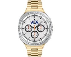 Samsung Special Edition Galaxy Watch 8 CLASSIC LTE Wit/Goudkl Staal 46mm