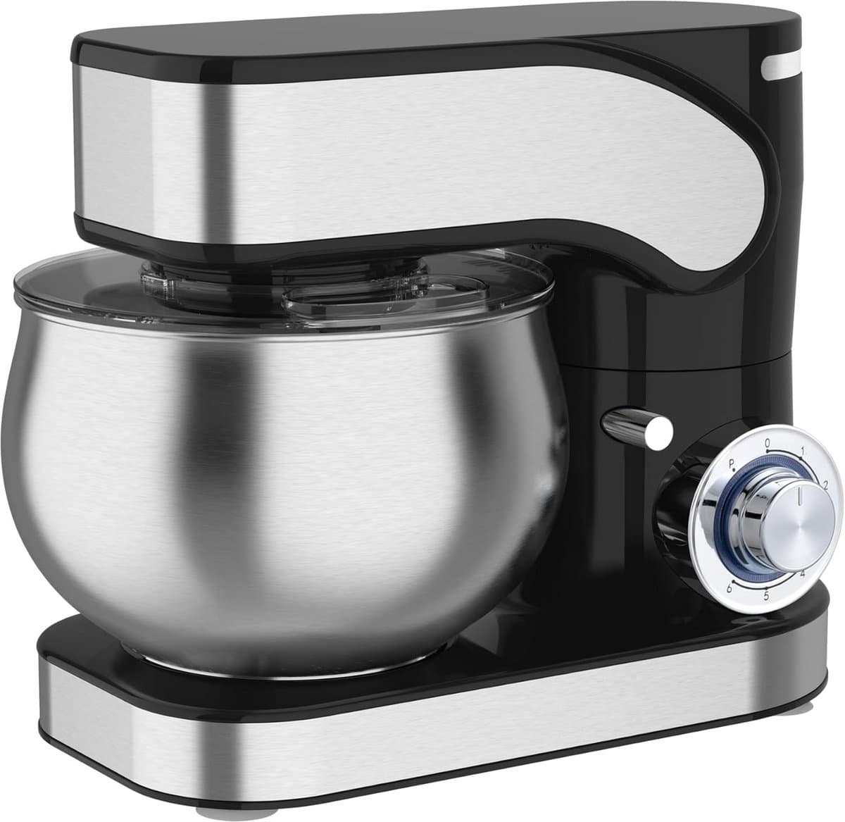 Krachtige Keukenmachine 1600W met 6,5L Roestvrijstalen Kom – Multifunctionele Kneedmachine met 6 Snelheden en Accessoires — afbeelding 1