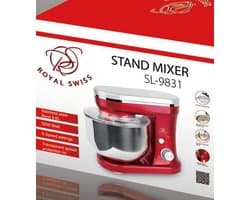 Krachtige Keukenmachine 1200W - Kneed-, Roer- en Mixmachine met Grote Kom (5L)