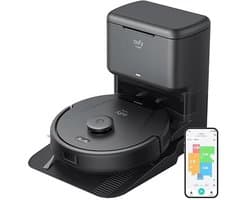 eufy Clean L60 Hybrid SES Robotstofzuiger met dweilfunctie - Robot Vacuum - 5.000Pa Zuigkracht - Met automatisch leegstation - Bestuurbaar via smartphone