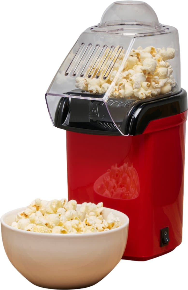 alpina Popcorn Machine 1200W - Popcornmachine zonder Olie - Popcornmaker met Maatlepel - Klaar in 3 Minuten — afbeelding 1