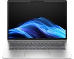 HP ProBook 4 G1iR Intel Core 5 120U Laptop 35,6 cm (14") WUXGA 16 GB DDR5-SDRAM 512 GB SSD Wi-Fi 6E (802.11ax) Windows 11 Pro Zilver