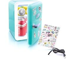 Lexium Mini Fridge for Drinks - Kleine Koelkast - Mini Koelkasten - Minibar - Mini Fridge - Mini Koelkast - Mini Koelkastje -