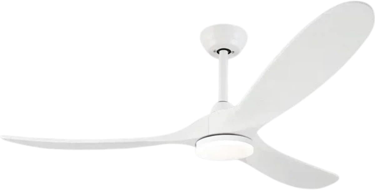 Nivard Plafondventilator - Met Verlichting - Plafond Ventilator - Met Lamp - Plafonniere Met Ventilator - Met Licht - Stijl D - 150cm — afbeelding 1