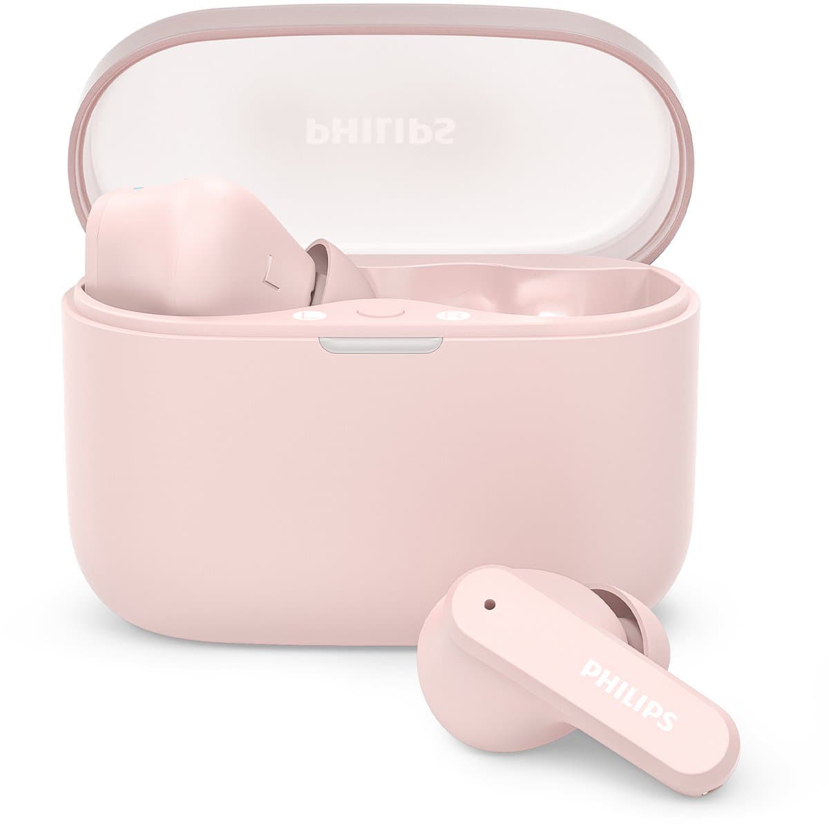 PHILIPS TAT2000 - In-ear oordopjes - 32 uur afspeeltijd - 4 mic technologie - multipoint - IPX4 - Microsoft Swiftpair - aanraakbediening - App control - Roze — afbeelding 1