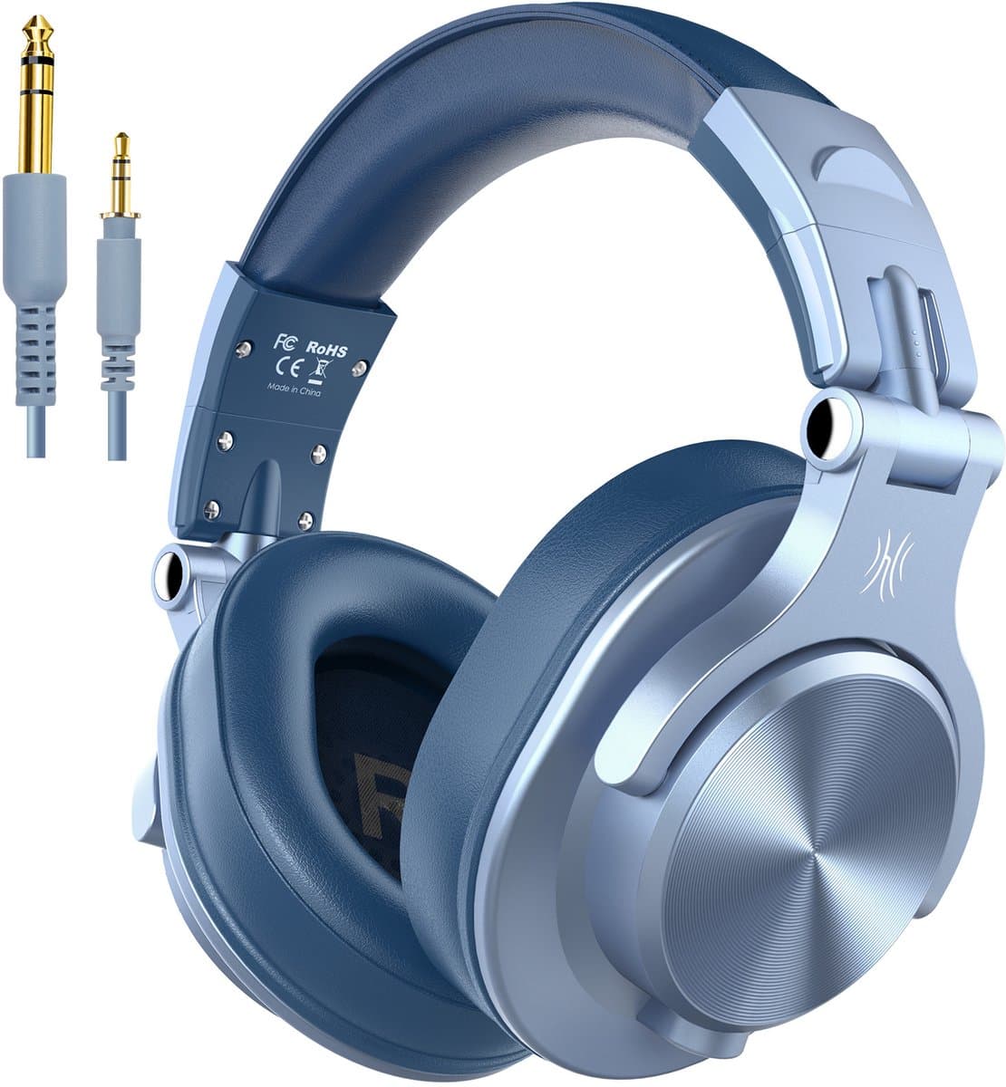 OneOdio Fusion A70 Sky Blue – Draadloze Over-Ear Koptelefoon – DJ & Studio – Hi-Res Audio — afbeelding 1