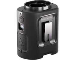Draagbare heupventilator, 4 snelheden, sterke luchtstroom, riemventilator met een werktijd tot 22 uur, handsfree nekventilator, oplaadbare draagbare persoonlijke ventilator voor buiten, wandelen, op de werkplek, boerderijen