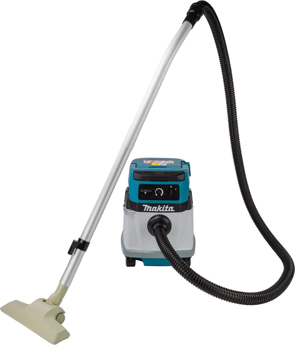 Makita DVC150LZ Hybride Nat- en Droogstofzuiger 2x18V / 230V Basic Body — afbeelding 1