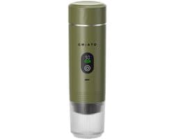 CHiATO brewPLAY Smart Draagbaar espresso apparaat – Groen