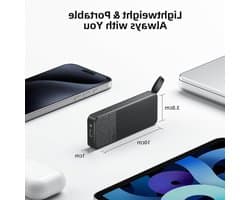 Draagbare SSD - Externe Opslag - Snelle Data Transfer - Compact Ontwerp - 2TB - Zwart