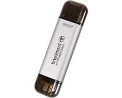 Externe SSD - Draagbare Opslag - Bestanden Overzetten - Hoge Snelheid - 512 GB - Zilver