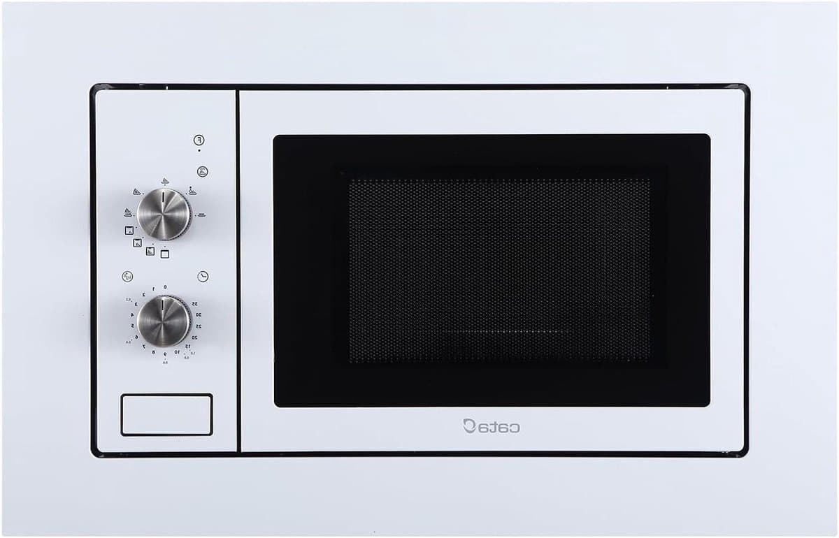 Inbouw Magnetron - Compacte Oven - Snel Maaltijden Bereiden - Mechanische Timer - 20 Liter - Wit — afbeelding 1