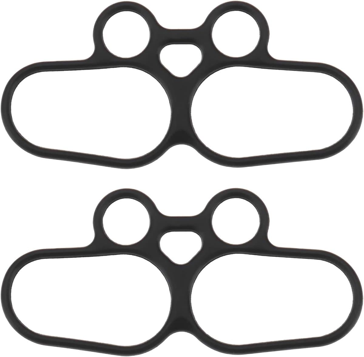 SnelShoppen - 2 Stuks Grasmaaier Float Space Pakking 11061-7037 voor Kawasaki Carburateurs - Duurzaam Rubber - Betrouwbare Afdichting tegen Brandstofl — afbeelding 1