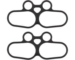 SnelShoppen - 2 Stuks Grasmaaier Float Space Pakking 11061-7037 voor Kawasaki Carburateurs - Duurzaam Rubber - Betrouwbare Afdichting tegen Brandstofl